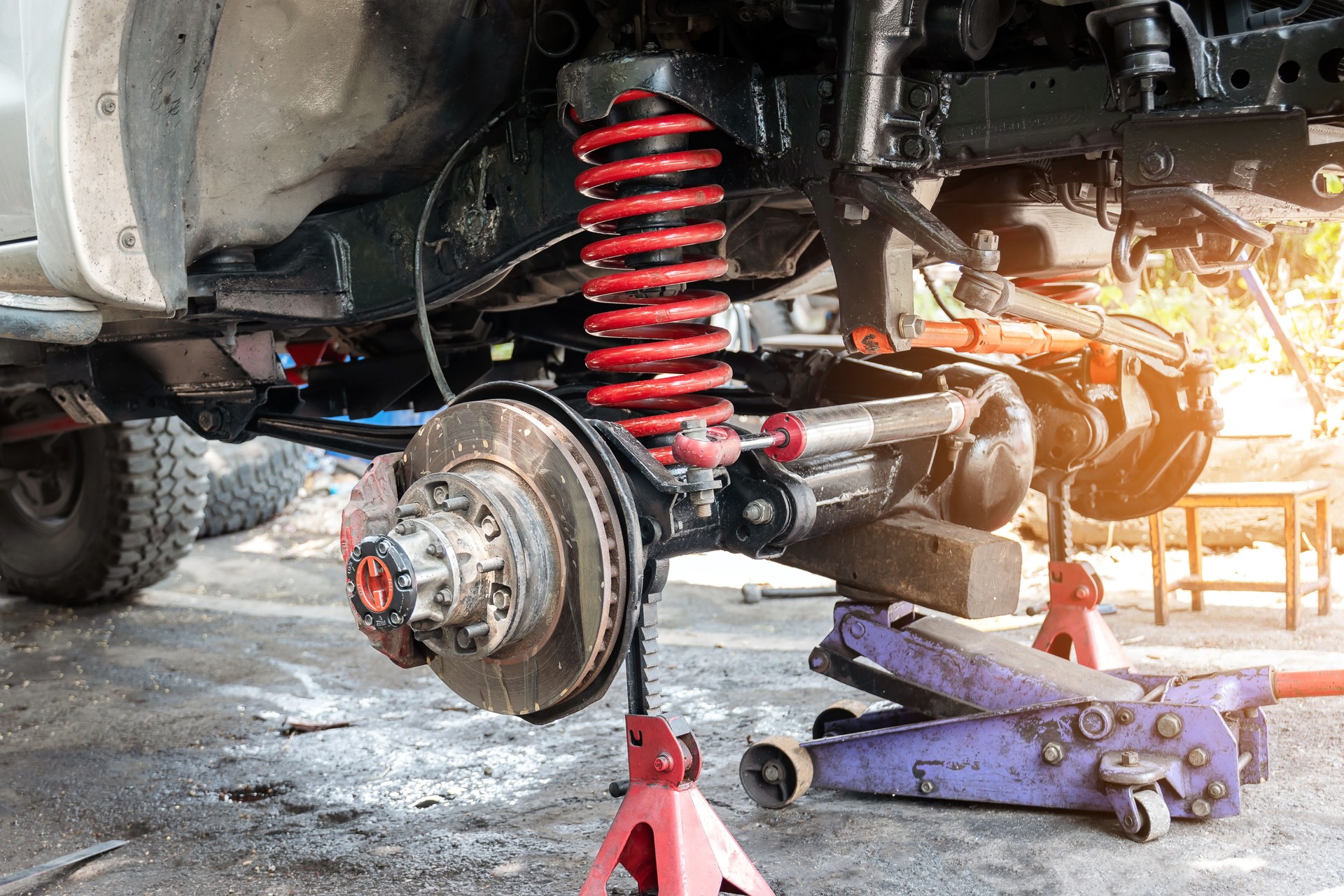 Automotive industry and garage concepts.